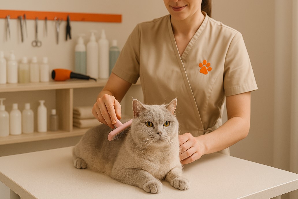 Груминг кошек в салоне Lapagrum, Калуга